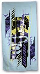 Batman strandlaken strandhanddoek 70x140cm polyester multi kleur
