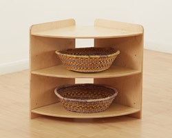 Cosy Opbergplank Rookie Kleine Hoek 90 Graden Open Plank 59,5cm
