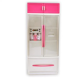 Fleur speelgoed koelkast keuken speelset - blauwe kinderkeuken accessoire