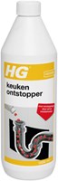 HG keukenontstopper krachtige afvoerreiniger 1L biologisch veilig