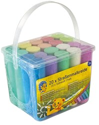 Pustefix Stoepkrijt - 20 stuks