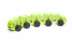 Cubika Houten Speelgoed - Rups