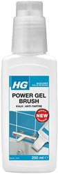 HG kalkverwijderaar power gel brush badkamer 250ml anti-kalk