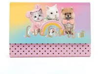 Studio Pets set de papeterie - animaux mignons, rose, 24 feuilles