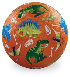 Crocodile Creek speelbal dinosaurus 18cm - kleurrijk buitenspeelgoed
