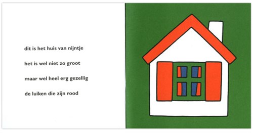 Mercis livre d'images Miffy La maison de Miffy pour tout-petits 2+-3