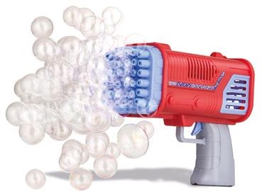 Pustefix machine à bulles jouet Bazooka avec LED et 36 buses-2