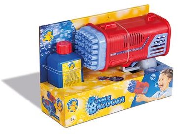 Pustefix machine à bulles jouet Bazooka avec LED et 36 buses
