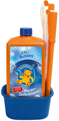 Pustefix bellenblaas XXL bubble sticks met 1 liter vloeistof-2