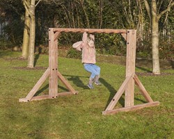 Cosy structure d'escalade Pole Grip barres branches singe extérieur