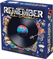 Asmodee partyspel Remember the Music All Time Editie bordspel muziek