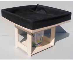 Pertina Toile de Sable et d'Eau pour Petite Table
