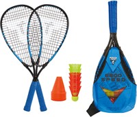Schildkröt speedbadminton set met LED shuttles voor nachtspel-2