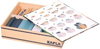 Kapla coffret de construction planchettes bois chouette 120 pièces jouet-3