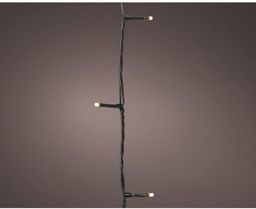 Lumineo kerstverlichting LED buiten 240 lampjes 18 meter champagnekleurig