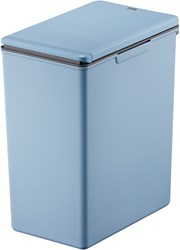 EKO prullenbak touch 20 liter blauw - stijlvolle afvalemmer modern