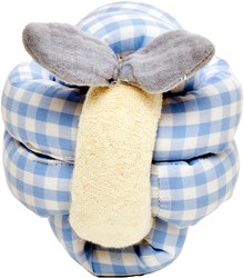 Käthe Kruse KNOT BALL met bel ruitje