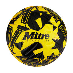 Mitre Ultimax One Football - Yellow/black/Black - 4