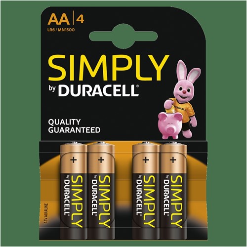 Duracell batterijen Simply  AA 1500