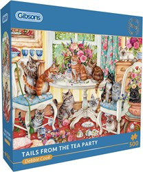 Gibsons legpuzzel Tails from the Tea Party 500 stukjes puzzelspel