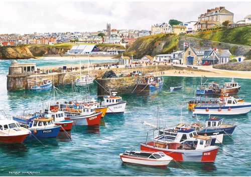 Gibsons puzzle Cornwall by the Sea 4x500 pièces carton-2