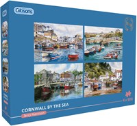 Gibsons puzzle Cornwall by the Sea 4x500 pièces carton