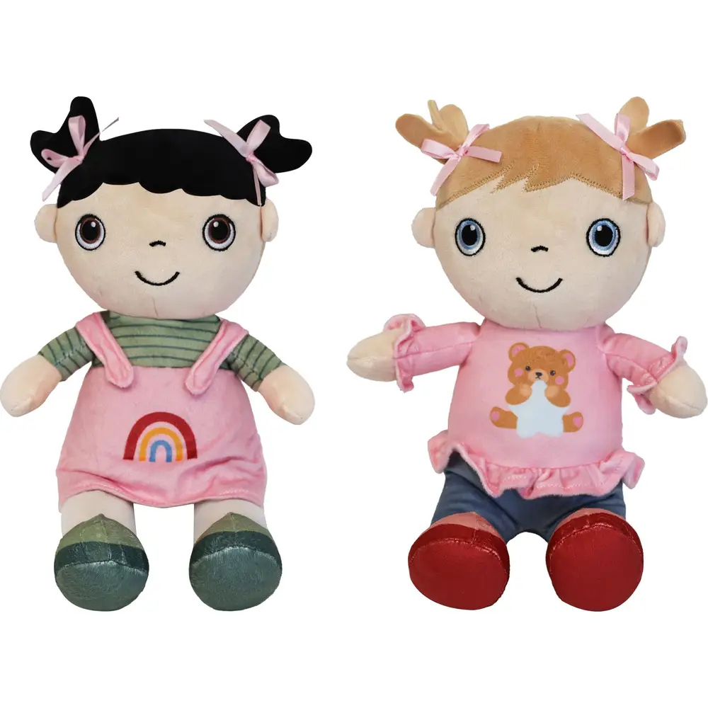 AM Stoffpuppe ''Mia'' 28cm, 2f.sort.