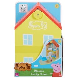 Peppa Pig Wooden Family Home (With Figures & Accessories)