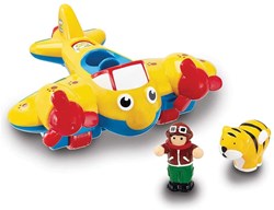 WOW Toys Jungle vliegtuig Johnny - Speelgoed vliegtuig voor kinderen