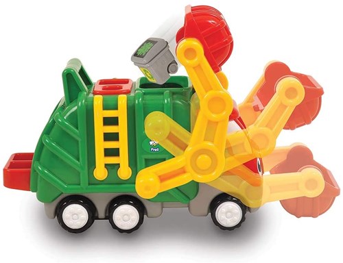 WOW Toys Flip n Tip Fred vuilniswagen speelgoed met geluid-2