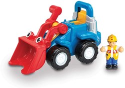 WOW Toys véhicule de chantier Lift it Luke avec grue et figurine