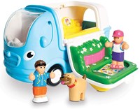 WOW Toys speelgoed camper Kitty - Kleurrijk peuterspeelgoed voertuig-2
