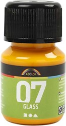 Creativ Company glasverf geel 30ml - permanente verf voor glas