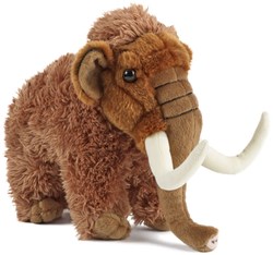 Living Nature peluche mammouth laineux grande peluche jouet