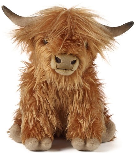 Living Nature Peluche Vache des Highlands Large avec Son