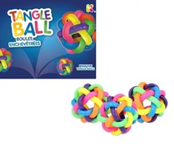 Keycraft speelgoed Tangle Balls - kleurrijke fidget bal voor kinderen