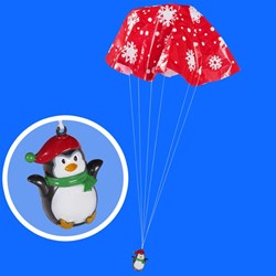 Tobar jouet pingouin avec parachute - jeu de parachute pour enfants