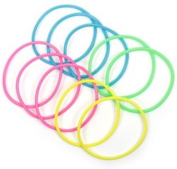 Harlekijn armband neon set - kleurrijke Tobar sieraden speelgoed