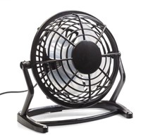 Harlekijn bureau ventilator USB 15 cm compact design