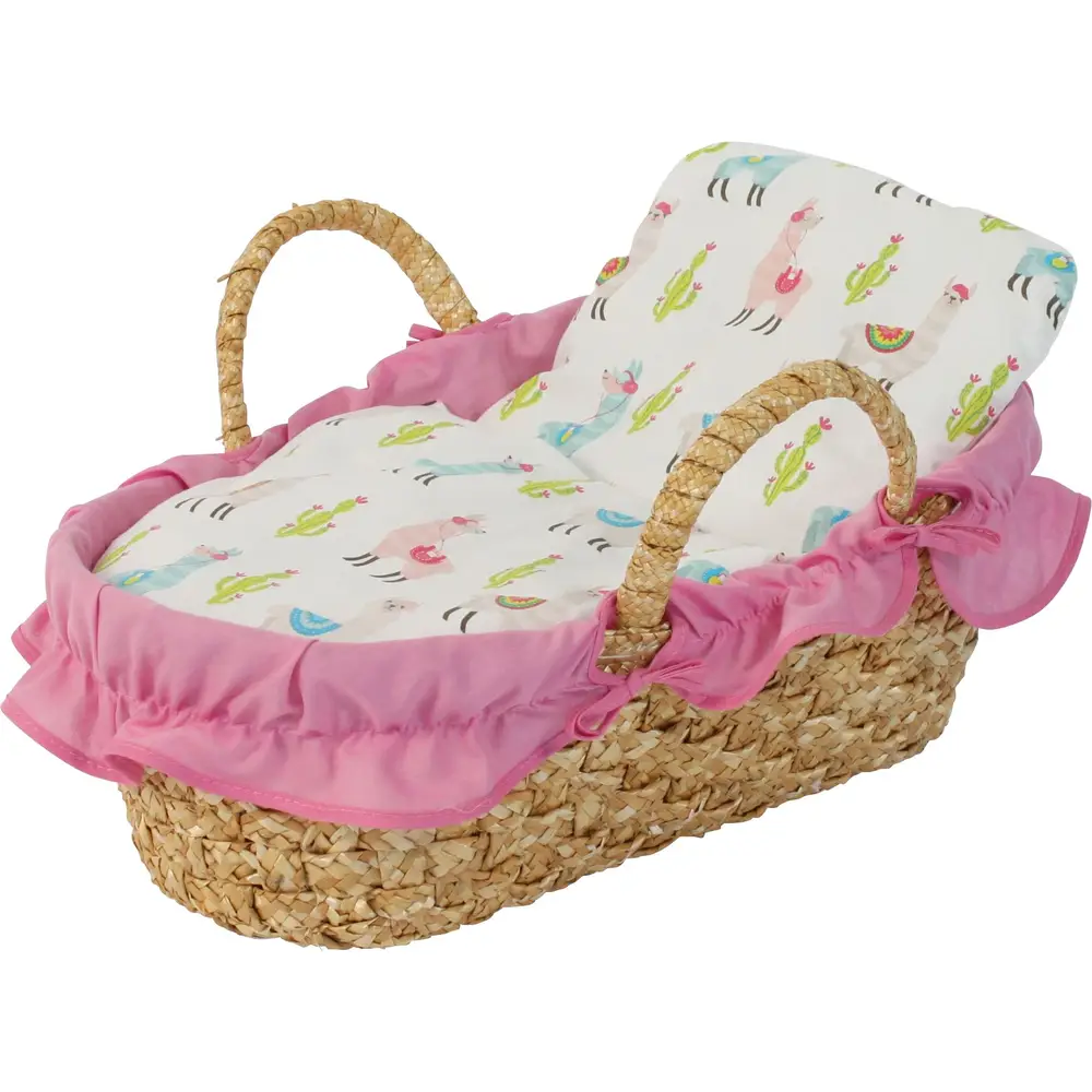 Bayer Chic 2000 poppen draagtas lama - 45 cm - inclusief kussen