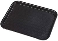 Dienblad 30x40cm zwart