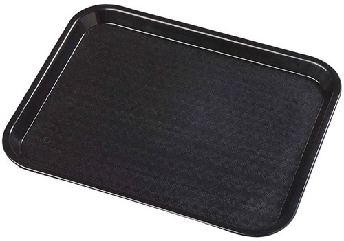 Dienblad 30x40cm zwart