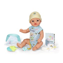 Babypop jongensbaby 36cm met magische ogen en accessoires