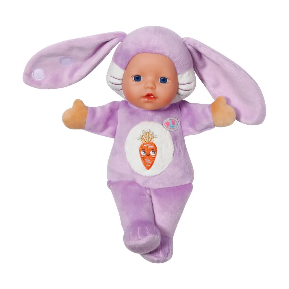 BABY born poupée bébé Funny Bunny 26 cm peluche lapin doux