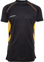 Kooga Rugby Elite Tech T-Shirt maillot de sport noir enfant XSB 100