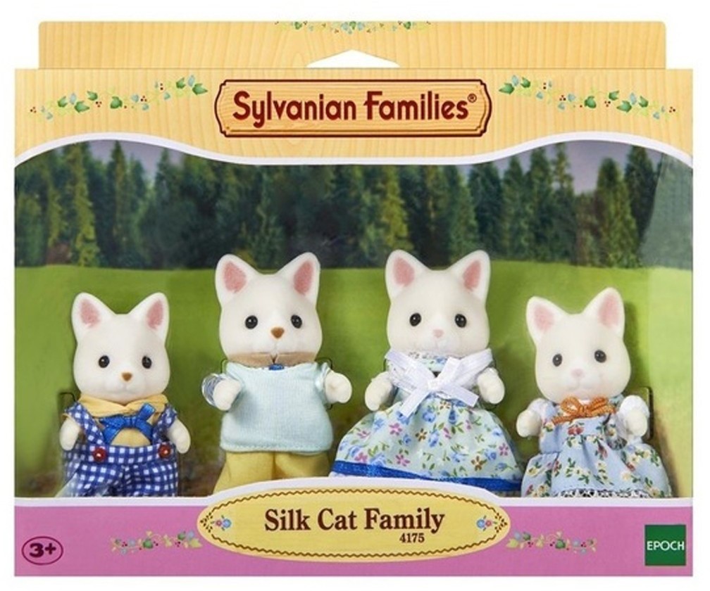Sylvanian Families La famille chat bicolore
