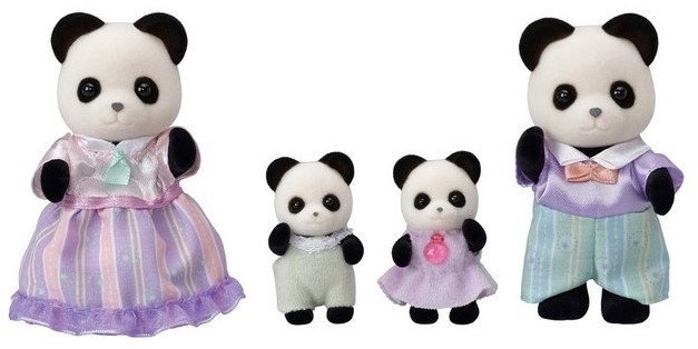 Sylvanian Families famille panda - 5529