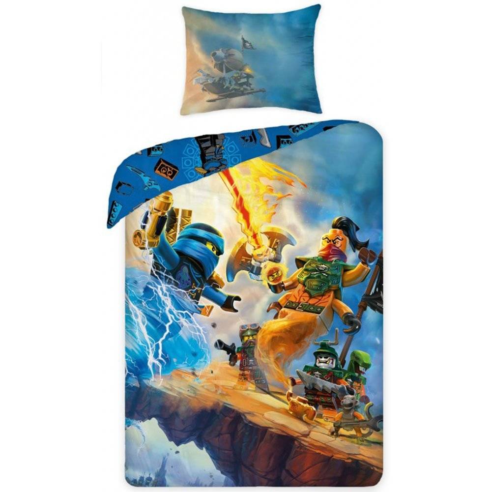 residentie Op de grond Berg kleding op Lego Ninjago set dekbed 140 x 200cm Planet Happy BE