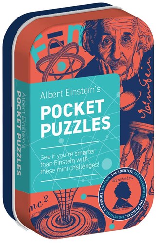 Professor Puzzle pocket puzzelspel breinbrekers multicolor karton