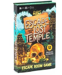Professor Puzzle jeu escape room aventure Lost Temple énigmes